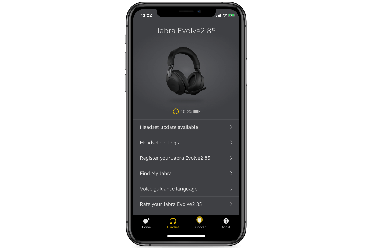 Jabra Evolve2 85 Jabra Sound+